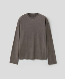 MMIC（エムエムアイシー）の「VEIL LONGSLEEVE (CHARCOAL)（Tシャツ/カットソー）」