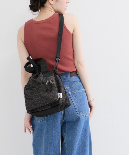 Drifter（ドリフター）の「【Drifter/ドリフター】HANDLE POCKET TOTE（トートバッグ・レディース・ターコイズブルー/ブラック系その他2/ブラック・FREE）」の2枚目の写真