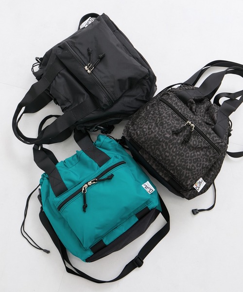 Drifter（ドリフター）の「【Drifter/ドリフター】HANDLE POCKET TOTE（トートバッグ・レディース・ターコイズブルー/ブラック系その他2/ブラック・FREE）」の18枚目の写真