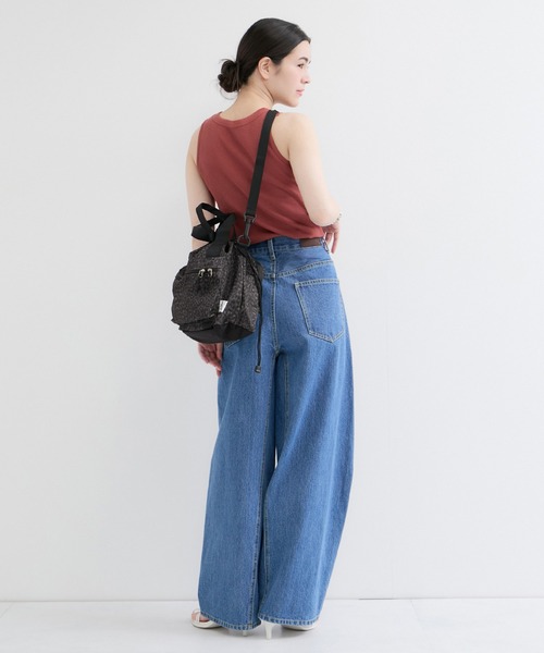 Drifter（ドリフター）の「【Drifter/ドリフター】HANDLE POCKET TOTE（トートバッグ・レディース・ターコイズブルー/ブラック系その他2/ブラック・FREE）」の22枚目の写真