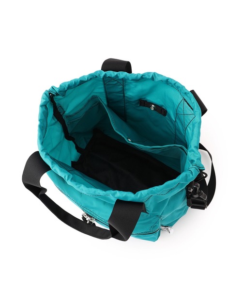 Drifter（ドリフター）の「【Drifter/ドリフター】HANDLE POCKET TOTE（トートバッグ・レディース・ターコイズブルー/ブラック系その他2/ブラック・FREE）」の8枚目の写真