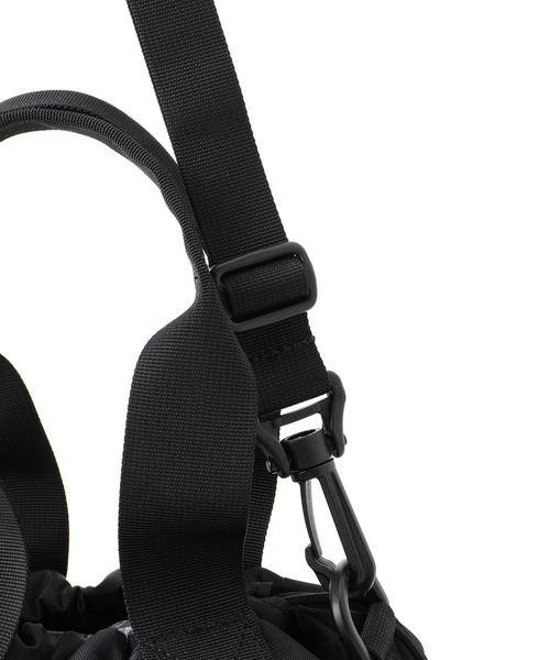 Drifter（ドリフター）の「【Drifter/ドリフター】HANDLE POCKET TOTE（トートバッグ・レディース・ターコイズブルー/ブラック系その他2/ブラック・FREE）」の12枚目の写真