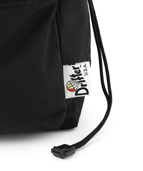 Drifter（ドリフター）の「【Drifter/ドリフター】HANDLE POCKET TOTE（トートバッグ・レディース・ターコイズブルー/ブラック系その他2/ブラック・FREE）」の13枚目の写真