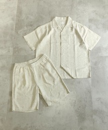 ATELANE / サマーツイード/開襟シャツ/ショートパンツ/セットアップ