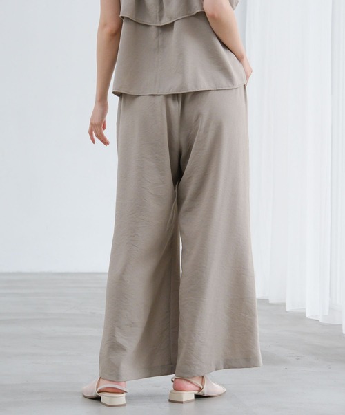 LAKOLE（ラコレ）の「リネンライクイージーパンツ2 / 657098（その他パンツ・レディース・ライトグリーン/チャコール/アイボリー/グレイッシュベージュ・MEDIUM/LARGE）」の14枚目の写真