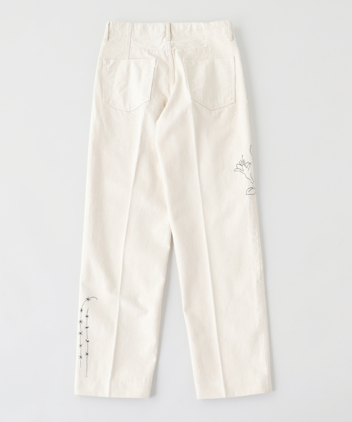 TANAKA（タナカ）の「TANAKA (タナカ) THE JEAN TROUSERS（デニムパンツ・メンズ・ホワイト・31/30/29）」の2枚目の写真