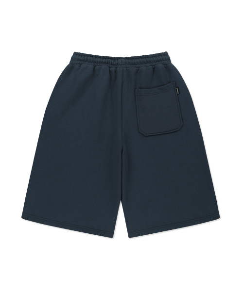 BROWNBREATH（ブラウンブレス）の「TAG TUCK SWEAT SHORTS - BLUE（その他パンツ・レディース・その他・SMALL/MEDIUM/LARGE/X-LARGE）」の2枚目の写真