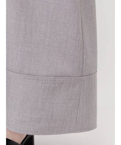 ELENDEEK（エレンディーク）の「ウエストタックワンピース（ワンピース・レディース・ベージュ/インディゴブルー・02/01）」の8枚目の写真