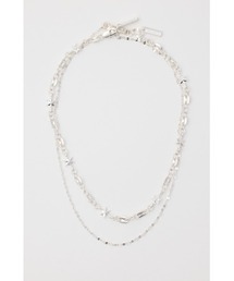MOUSSY（マウジー）の「CHAIN COMBI ネックレス（ネックレス）」