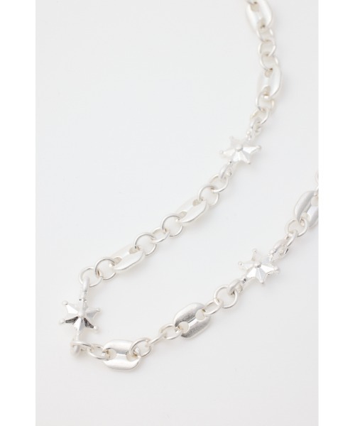 MOUSSY(マウジー)の「CHAIN COMBI ネックレス(ネックレス・レディース・ゴールド/シルバー・FREE)」の12枚目の写真