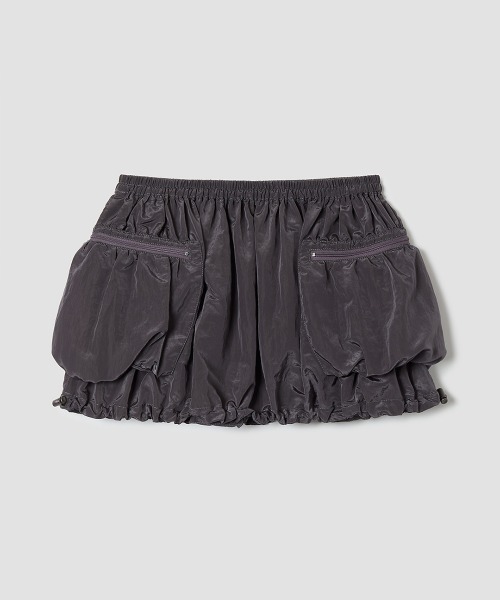 TELOPLAN（テーロプラン）の「【TELOPLAN】26SS新作 Rasim Pockets Skirt / ラシムポケットスカート（スカート・レディース・グレー系・ONE SIZE）」の3枚目の写真