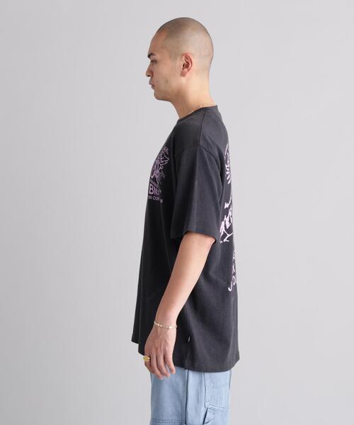 MANASTASH(マナスタッシュ)の「MANASTASH/マナスタッシュ/HEMP TEE BMX(Tシャツ/カットソー・メンズ・ホワイト/ライム/ブラック・S/L/XL/M)」の9枚目の写真
