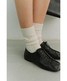 DUNST（ダンスト）の「CLASSIC LOGO SOCKS_UDSS6E102_IVORY（ソックス/靴下）」