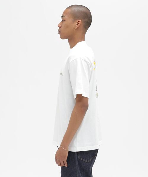 AVIREX(アヴィレックス)の「CHIEF DOG FLOCK PRINT T-SHIRT / チーフドッグ フロックプリント Tシャツ / AVIREX / アヴィレックス(Tシャツ/カットソー・メンズ・ホワイト/ネイビー・MEDIUM/XX-LARGE/X-LARGE/LARGE)」の6枚目の写真