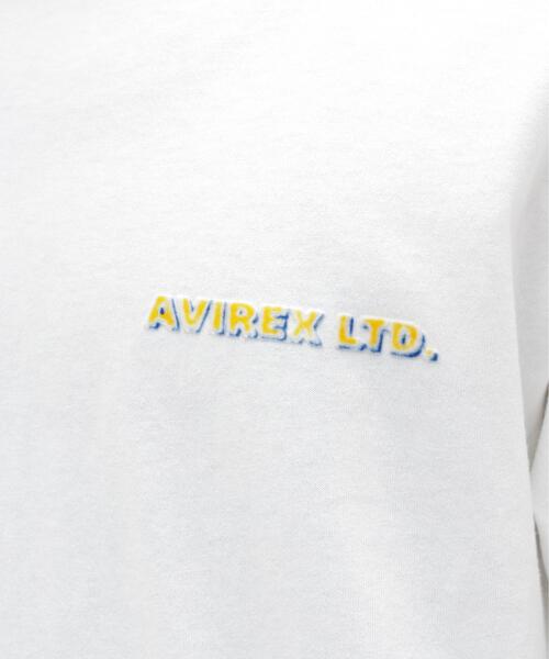 AVIREX(アヴィレックス)の「CHIEF DOG FLOCK PRINT T-SHIRT / チーフドッグ フロックプリント Tシャツ / AVIREX / アヴィレックス(Tシャツ/カットソー・メンズ・ホワイト/ネイビー・MEDIUM/XX-LARGE/X-LARGE/LARGE)」の10枚目の写真