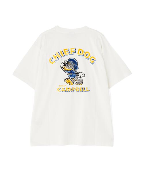 AVIREX(アヴィレックス)の「CHIEF DOG FLOCK PRINT T-SHIRT / チーフドッグ フロックプリント Tシャツ / AVIREX / アヴィレックス(Tシャツ/カットソー・メンズ・ホワイト/ネイビー・MEDIUM/XX-LARGE/X-LARGE/LARGE)」の13枚目の写真