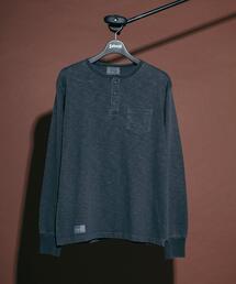 Schott/ショット/SLUB HENLEY LS T-SHIRT/スラブ ヘンリーネック ロンT