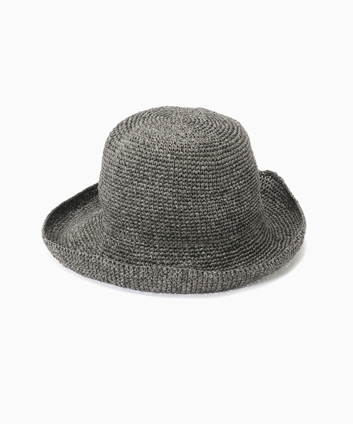 B.C STOCK(ベーセーストック)の「sublimeroe / サブライムロー PAPER CROCHE BALL HAT(ハット・メンズ・ベージュ/グレー・FREE)」の1枚目の写真