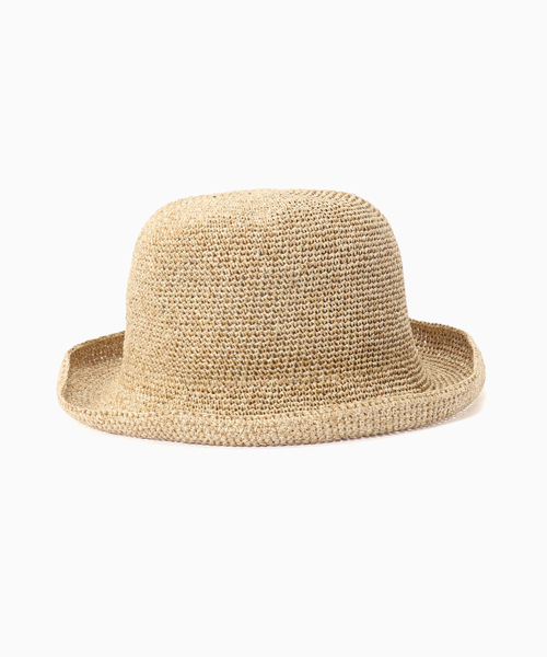 B.C STOCK(ベーセーストック)の「sublimeroe / サブライムロー PAPER CROCHE BALL HAT(ハット・メンズ・ベージュ/グレー・FREE)」の7枚目の写真