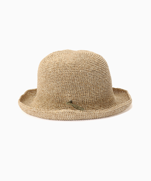 B.C STOCK(ベーセーストック)の「sublimeroe / サブライムロー PAPER CROCHE BALL HAT(ハット・メンズ・ベージュ/グレー・FREE)」の6枚目の写真