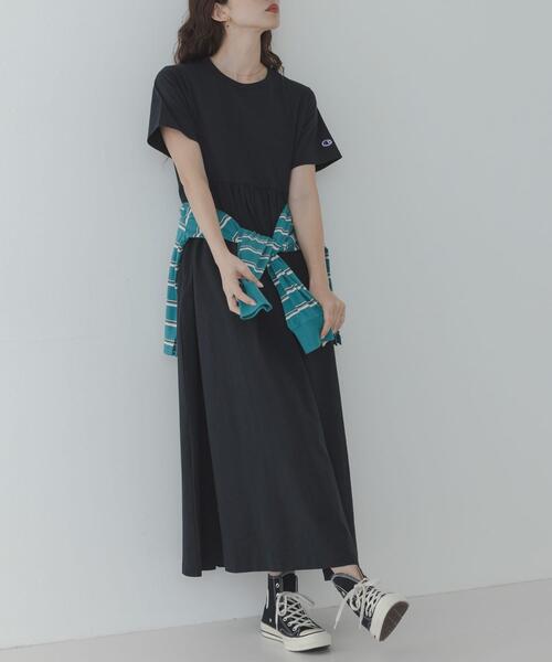 別注』CHAMPION×Sonny Label ギャザーワンピース（ワンピース）｜URBAN