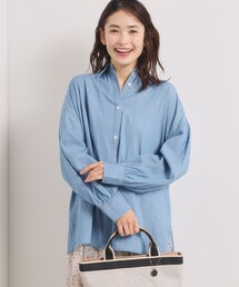 シアーデニムシャツ