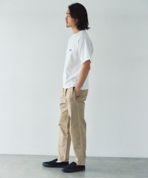Schott(ショット)の「Schott-短丈 CIRCLE EAGLE COMPACT T-SHIRT(Tシャツ/カットソー・メンズ・ブラック/ホワイト・XL/L/M)」の18枚目の写真