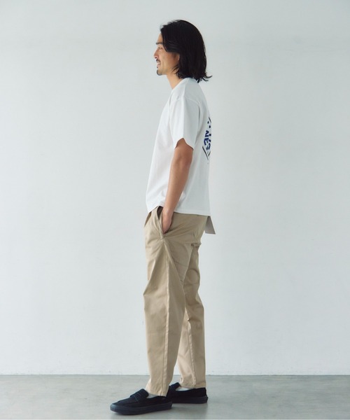 Schott(ショット)の「Schott-短丈 CIRCLE EAGLE COMPACT T-SHIRT(Tシャツ/カットソー・メンズ・ブラック/ホワイト・XL/L/M)」の19枚目の写真
