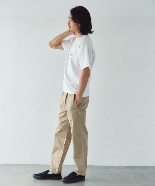Schott(ショット)の「Schott-短丈 CIRCLE EAGLE COMPACT T-SHIRT(Tシャツ/カットソー・メンズ・ブラック/ホワイト・XL/L/M)」の20枚目の写真