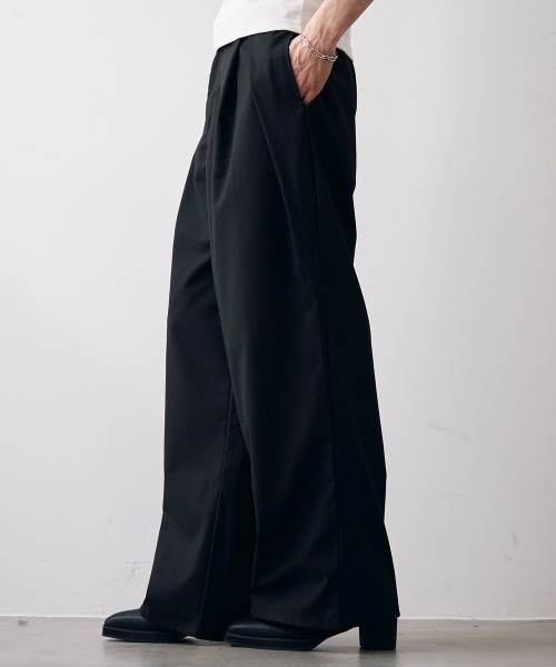 m*6様 W double polyester pants パンツ スラックス m*6様 W double polyester pants パンツ スラックス MAISON
