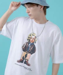 【SIDEWAY STANCE】オールドウーマン半袖Tシャツ 70437