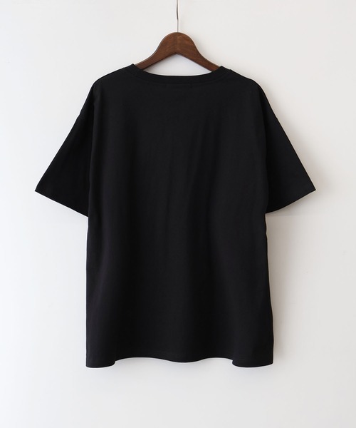 SpRay（スプレイ）の「汗染み防止フォト Tシャツ（Tシャツ/カットソー・レディース・ブラウン/アイボリー/ブラック/グレー/チャコールグレー・FREE）」の11枚目の写真