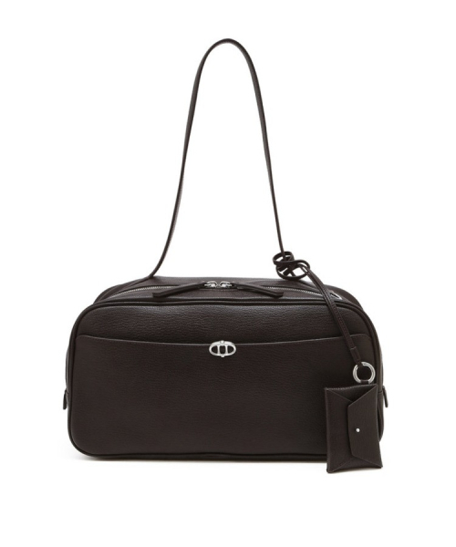 athe（アテ）の「[FIDELE] ダークブラウンレザーフィデルショルダーバッグ M AABA6F270W3（ショルダーバッグ・レディース・バーガンディー・FREE）」の2枚目の写真