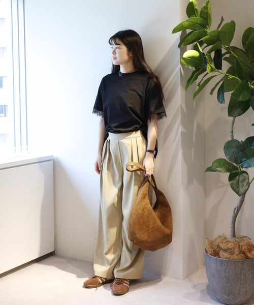 model：H163 着用サイズ：FREE