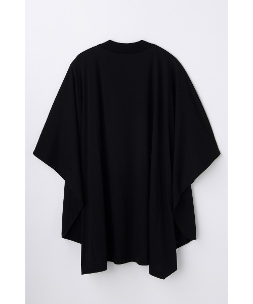 ENFOLD(エンフォルド)の「HIGH-NECK HEXAGON T-SHIRT(Tシャツ/カットソー・レディース・ブラック/サックスブルー・38)」の3枚目の写真