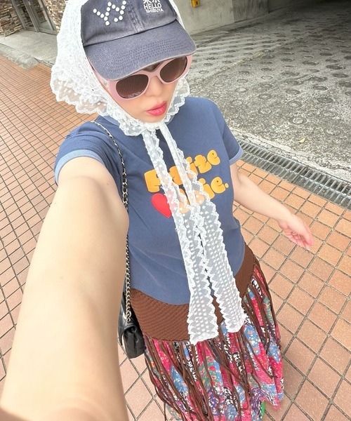 Alley Tokyo(アリートーキョー)の「フリンジのおしゃれなやつ(ベルト・レディース・ブラウン/キナリ・FREE)」の13枚目の写真