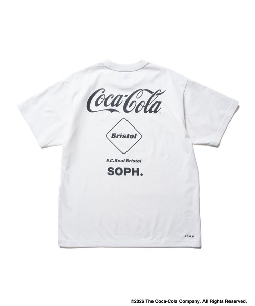 Coca-Cola LISTED LOGOS TEE（Tシャツ/カットソー）｜F.C.Real Bristol 