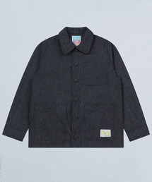 ROUND-COLLAR 6-BUTTON JACKET(DENIM)