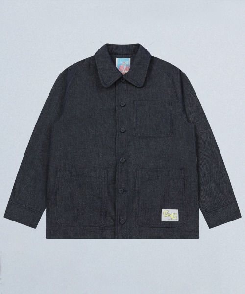 chancechance(チャンスチャンス)の「ROUND-COLLAR 6-BUTTON JACKET(DENIM)(デニムジャケット・レディース・その他・FREE)」の1枚目の写真