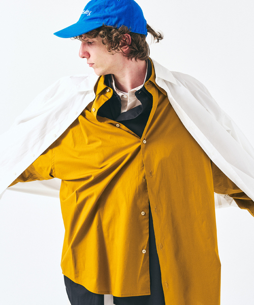 417 EDIFICE（フォーワンセブンエディフィス）の「【SOMELOS】RELAXED LIVRE SHIRT（シャツ/ブラウス・メンズ・ブラック/ホワイト/ベージュ/マスタード・MEDIUM/LARGE）」の8枚目の写真