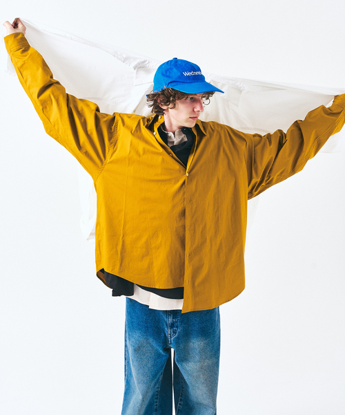417 EDIFICE（フォーワンセブンエディフィス）の「【SOMELOS】RELAXED LIVRE SHIRT（シャツ/ブラウス・メンズ・ブラック/ホワイト/ベージュ/マスタード・MEDIUM/LARGE）」の10枚目の写真