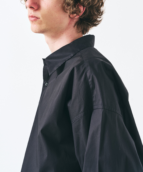 417 EDIFICE（フォーワンセブンエディフィス）の「【SOMELOS】RELAXED LIVRE SHIRT（シャツ/ブラウス・メンズ・ブラック/ホワイト/ベージュ/マスタード・MEDIUM/LARGE）」の22枚目の写真