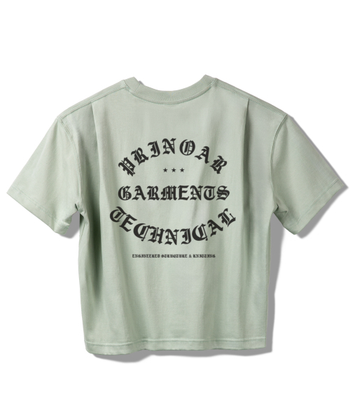 PRINOAR(プリノア)の「ガーメンツセミクロップ半袖Tシャツ - メドウミスト(Tシャツ/カットソー・レディース・グリーン系その他・SMALL/MEDIUM/LARGE)」の11枚目の写真