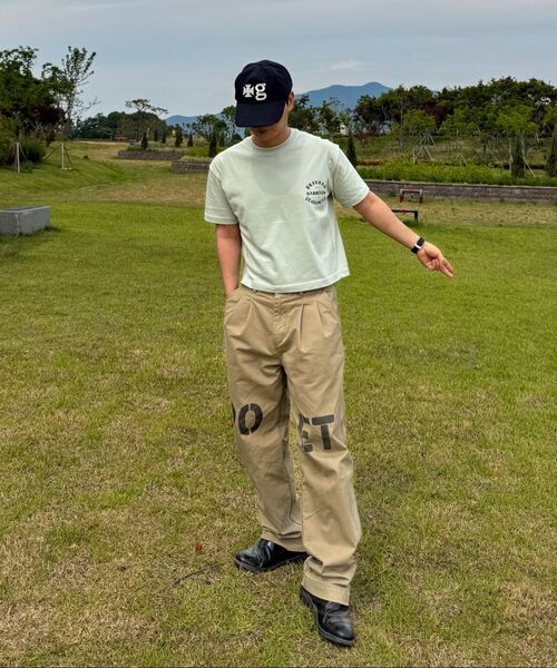 PRINOAR(プリノア)の「ガーメンツセミクロップ半袖Tシャツ - メドウミスト(Tシャツ/カットソー・レディース・グリーン系その他・SMALL/MEDIUM/LARGE)」の12枚目の写真