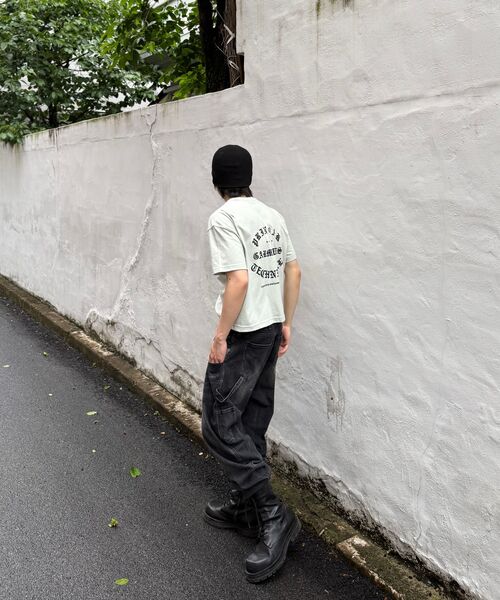 PRINOAR(プリノア)の「ガーメンツセミクロップ半袖Tシャツ - メドウミスト(Tシャツ/カットソー・レディース・グリーン系その他・SMALL/MEDIUM/LARGE)」の5枚目の写真