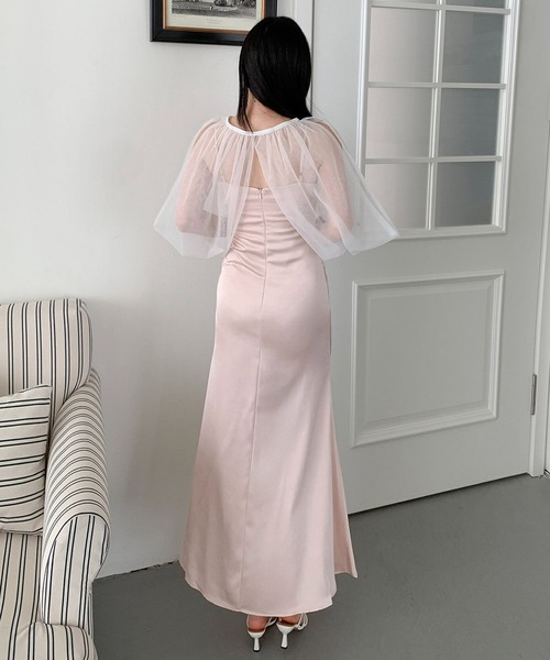Jasmine Grandiflorum(ジャスミングランディフローラム)の「【Jasmine】パールボタンチュールボレロ(カーディガン/ボレロ・レディース・ホワイト・FREE)」の4枚目の写真
