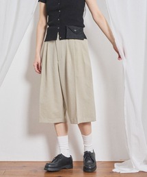 fig Ｌondon | 3tuck half pants(スラックス)