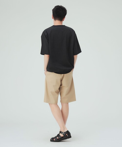 BEAMS HEART（ビームスハート）の「ストレッチ ツイル ショーツ（接触冷感）（その他パンツ・メンズ・ネイビー/ベージュ・S/XL/L/M）」の4枚目の写真