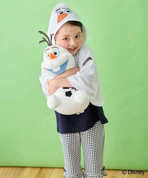 Disney(ディズニー)の「【ディズニー/FROZEN】オラフ/ひんやりぬいぐるみ(おもちゃ・キッズ・ホワイト系・F)」の2枚目の写真
