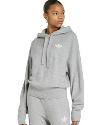 adidas ESSENTIALS KNIT HOODIE / アディダス エッセンシャルズ ニット フーディー